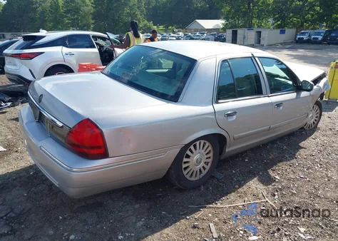 2006 Mercury Grand Marquis Ls из США, поврежденный, VIN 2MEFM75V16X606007